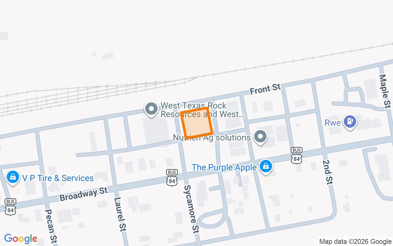 0.55 Acres in Roscoe - Nolan County, TX in Nolan County, Texas