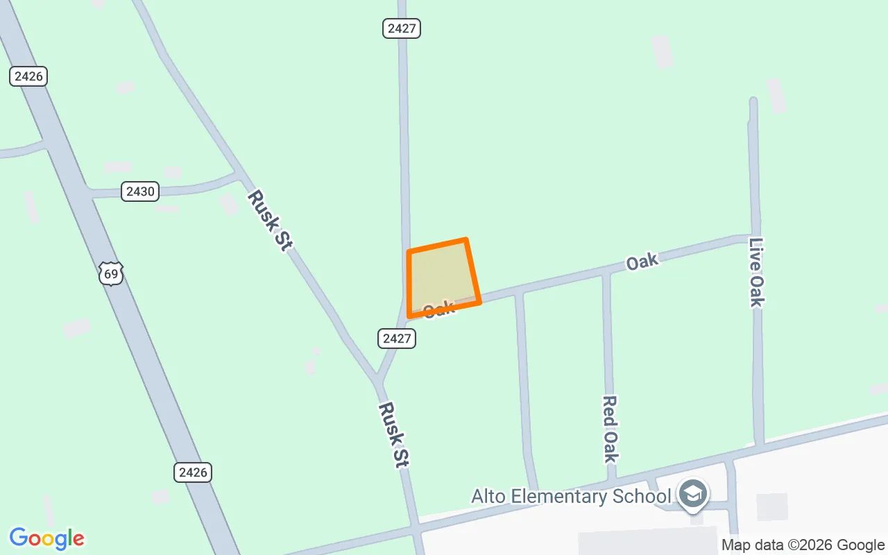 0.55 Acres in Cherokee - Cherokee County, TX in Cherokee County, Texas