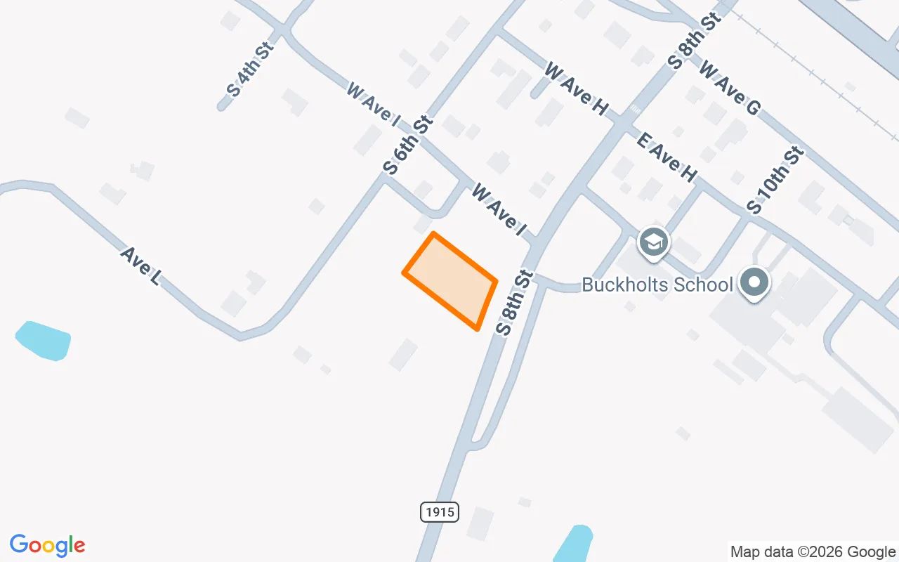 0.55 Acres in Buckholts - Milam County, TX in Milam County, Texas