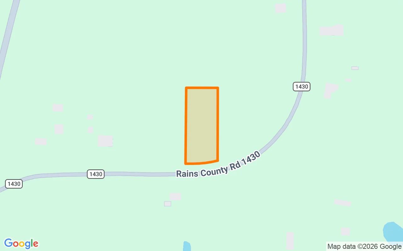 1.5 Acres in Point - Rains County, TX in Rains County, Texas