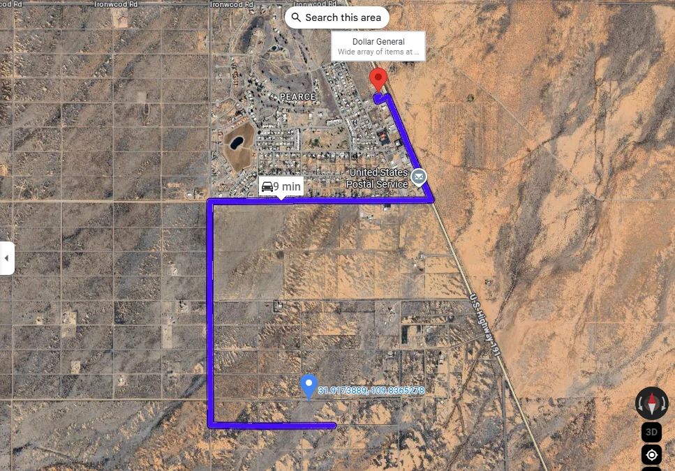 Cochise, AZ - 114-30-120 in Cochise County, Arizona
