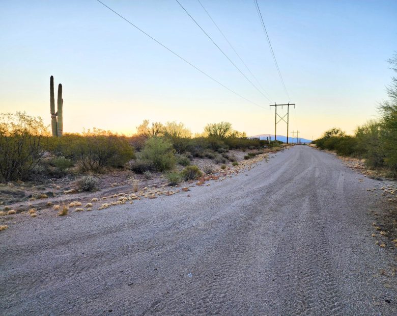 Desert Vibe in Pinal AZ, 15.56 Acres of Flat Buildable Land with Power & Easy Highway Access in Pinal County, AZ