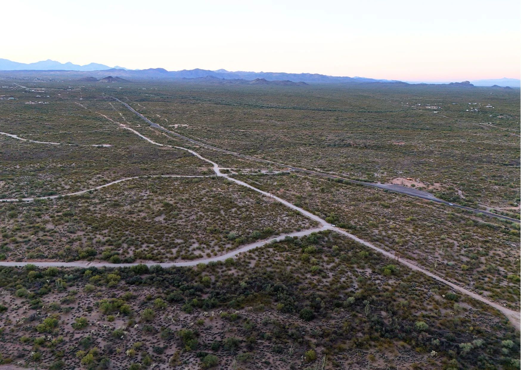 Desert Vibe in Pinal AZ, 15.56 Acres of Flat Buildable Land with Power & Easy Highway Access in Pinal County, AZ