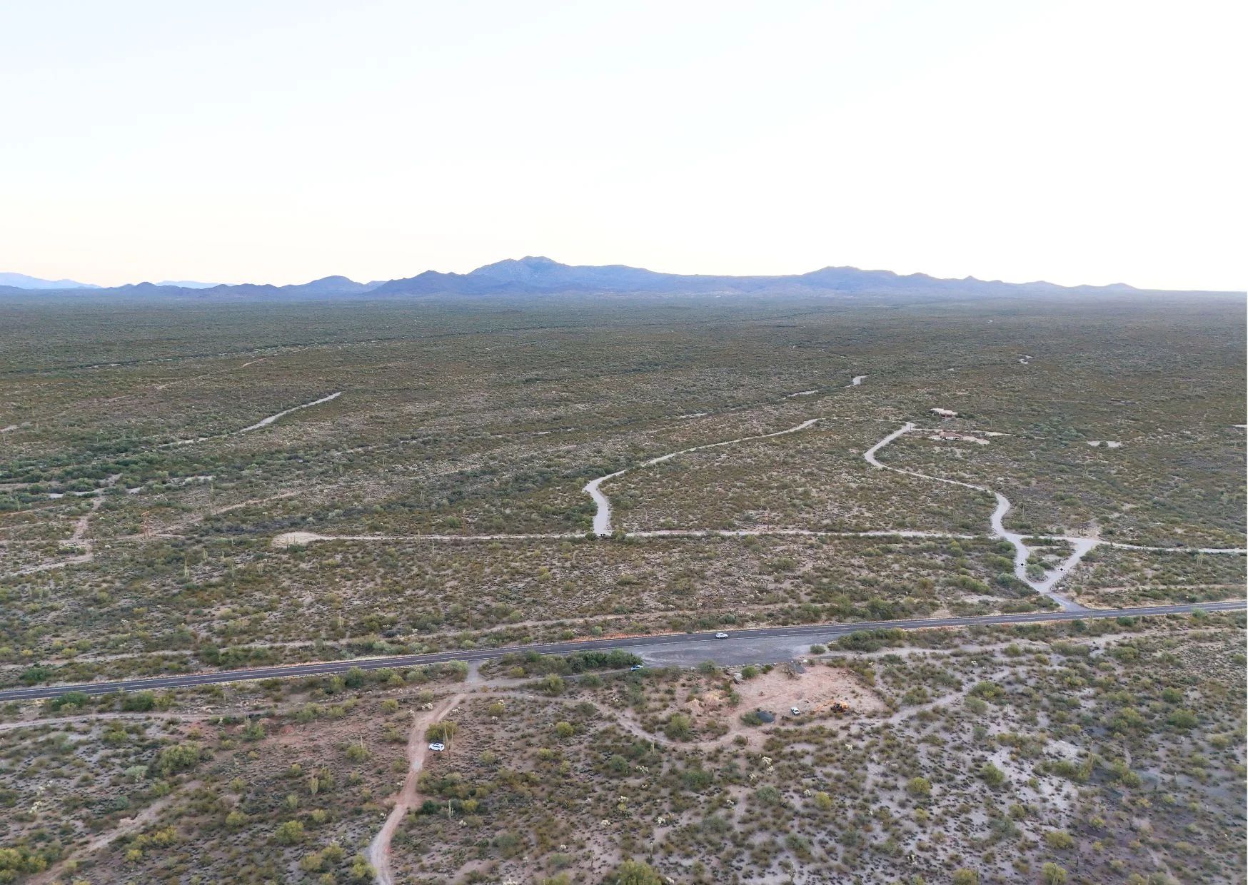 Desert Vibe in Pinal AZ, 15.56 Acres of Flat Buildable Land with Power & Easy Highway Access in Pinal County, AZ