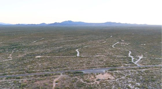 Desert Vibe in Pinal AZ, 15.56 Acres of Flat Buildable Land with Power & Easy Highway Access in Pinal County, AZ