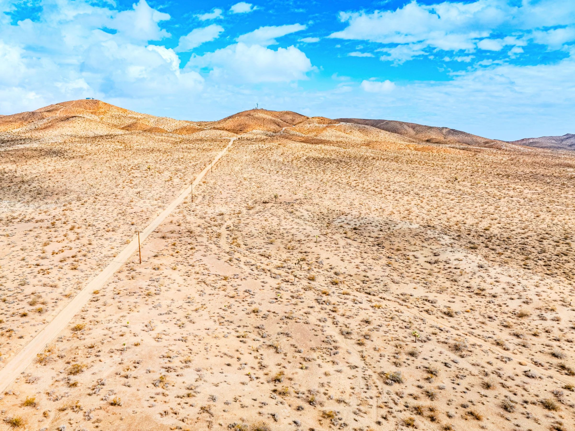 Panoramic Mountain Views + Power — 4.76 Acres in Adelanto, CA in San Bernardino County, CA