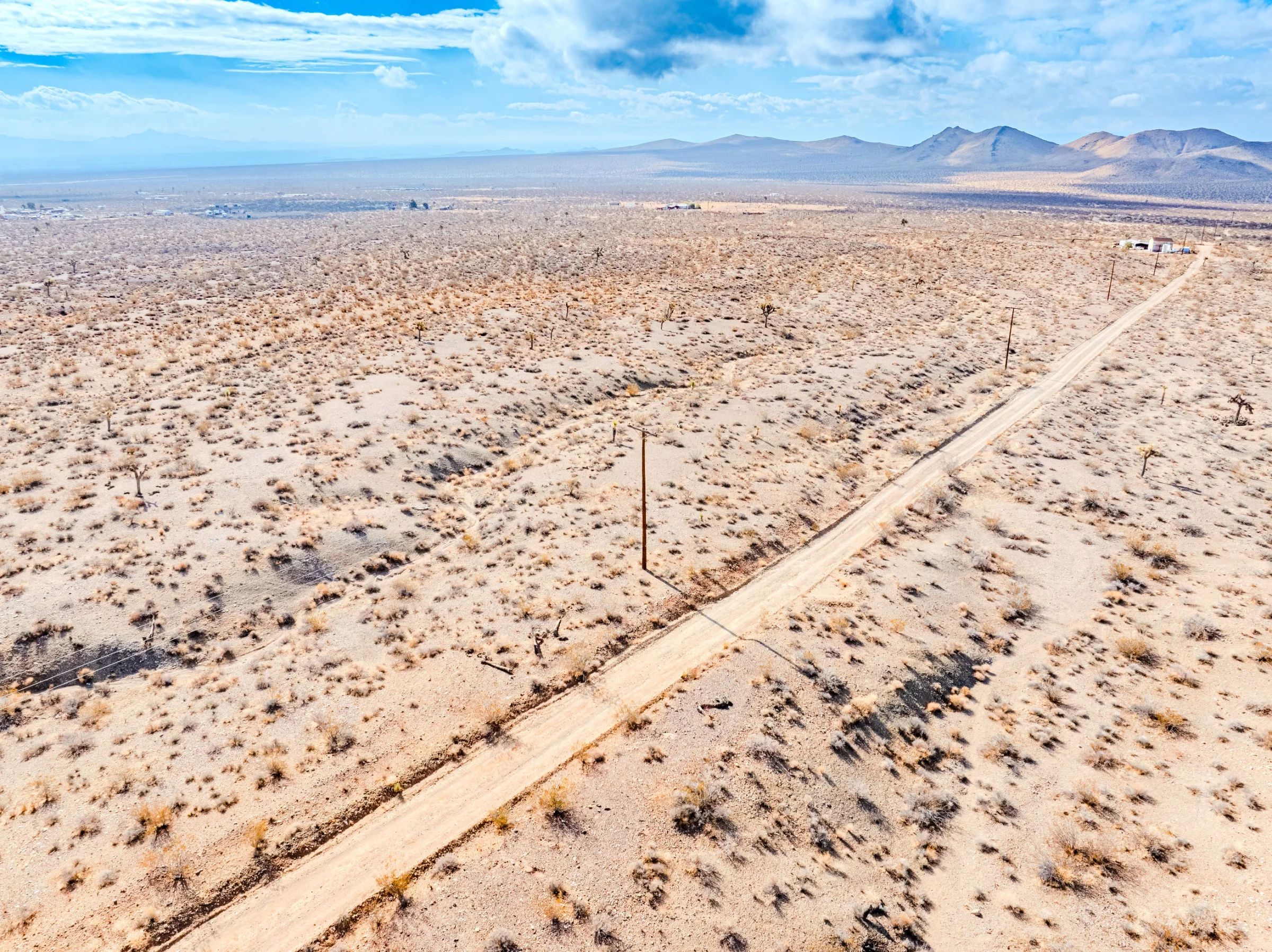 Panoramic Mountain Views + Power — 4.76 Acres in Adelanto, CA in San Bernardino County, CA