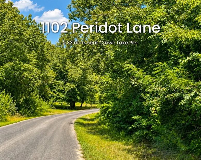 Crown Lake Area Lot With $250 Down in Izard County, AR