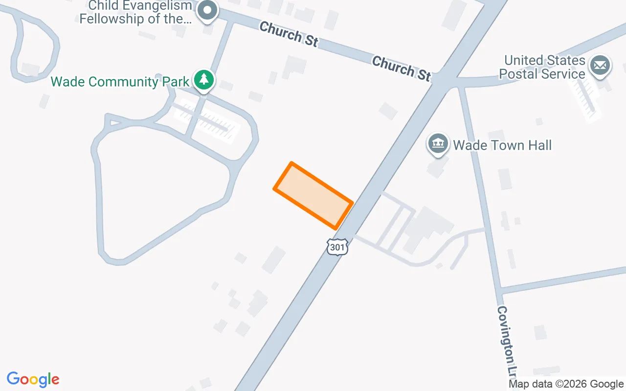 0.55 Acres in Wade - Cumberland County, NC in Cumberland County, North Carolina