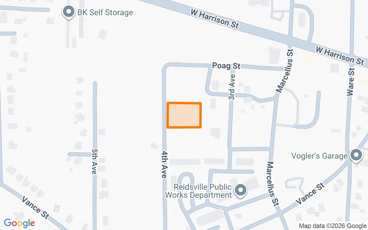 0.55 Acres in Reidsville - Rockingham County, NC in Rockingham County, North Carolina