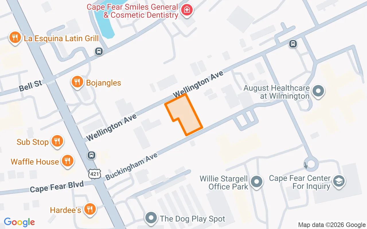 0.55 Acres in Wilmington - New Hanover County, NC in New Hanover County, North Carolina