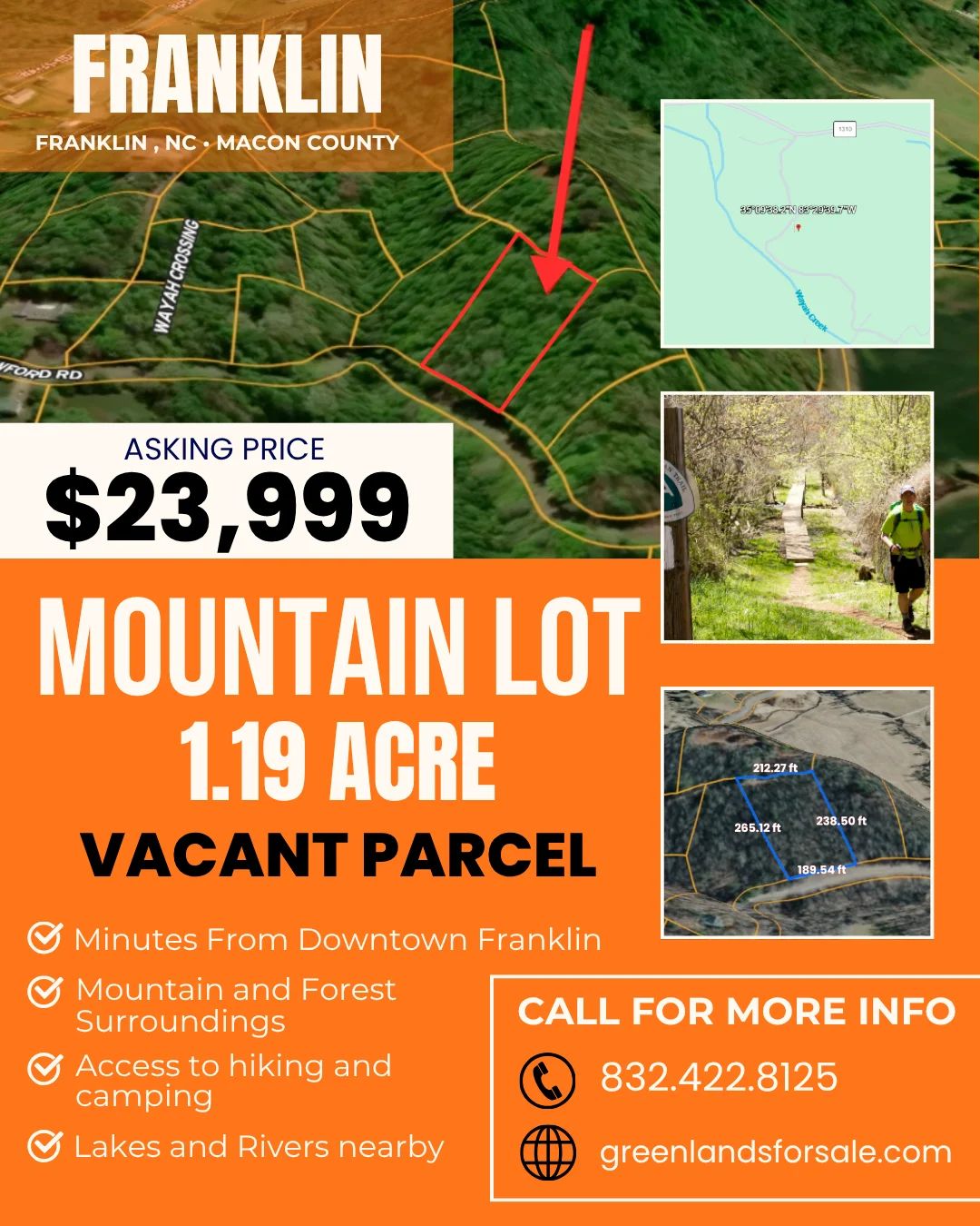 Parcel 6554732853 in Franklin County, NC