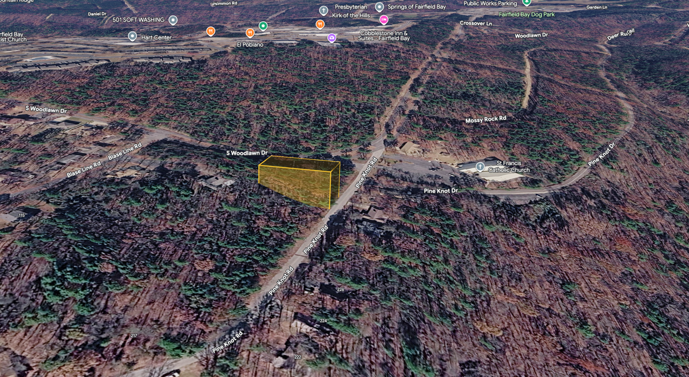0.25 acre Residential Lot in Fairfield Bay, Arkansas – Tax Assessed $2,000 Selling For Only $950!! in Van Buren County, AR