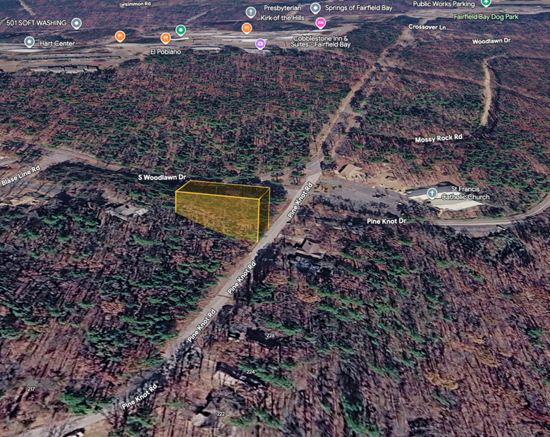 0.25 acre Residential Lot in Fairfield Bay, Arkansas – Tax Assessed $2,000 Selling For Only $950!! in Van Buren County, AR
