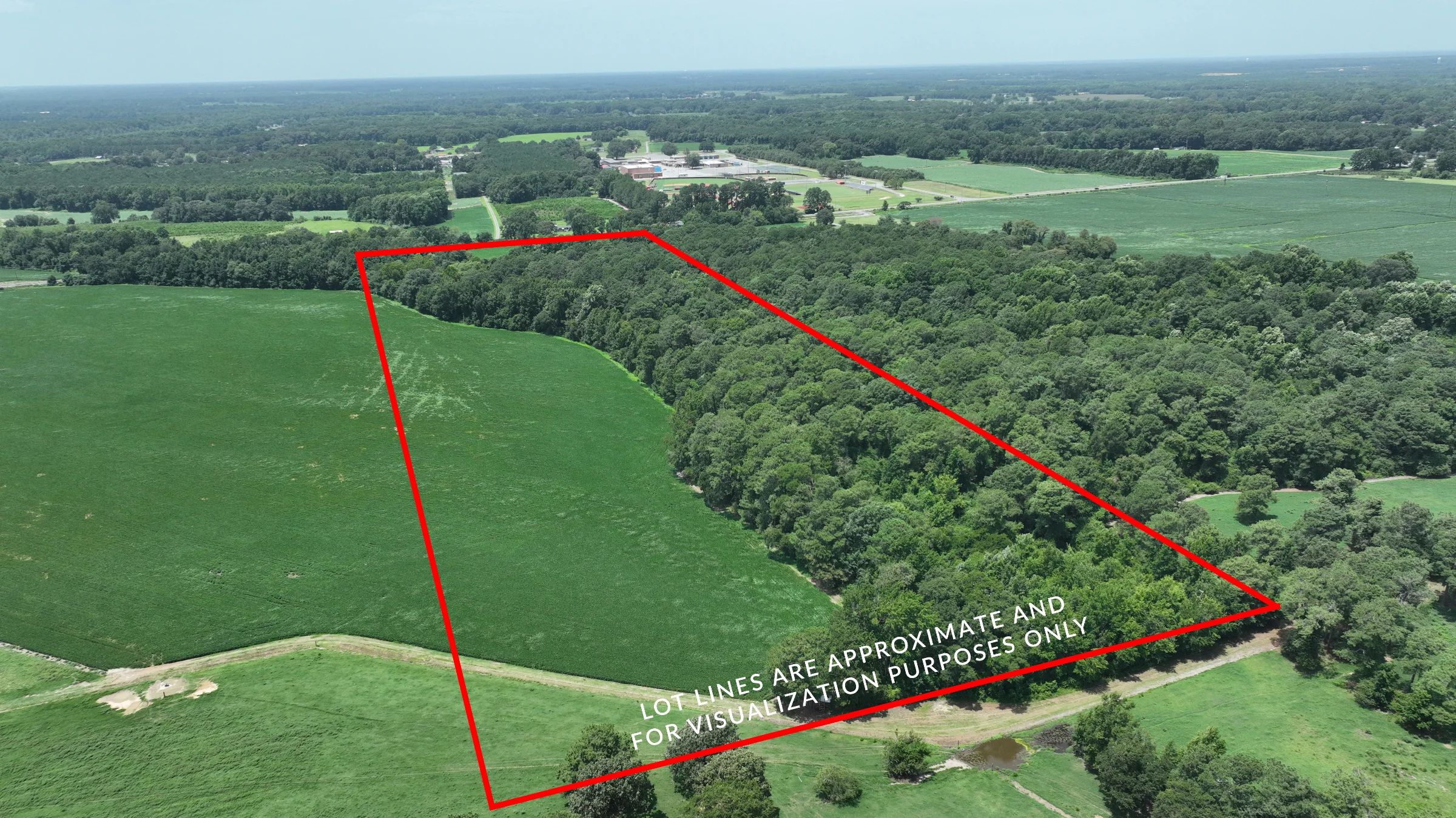 32.2 Acres of Off-Grid Paradise Vacant Land in Dudley NC in Wayne County, NC