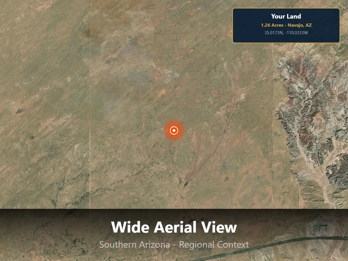 1.25 Acres of Arizona Land – Peaceful Desert Property in Navajo County in Navajo County, AZ