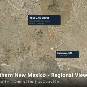 2.67 Acres in Luna County NM | Near Florida Mountains | Owner Financing in Luna County, NM